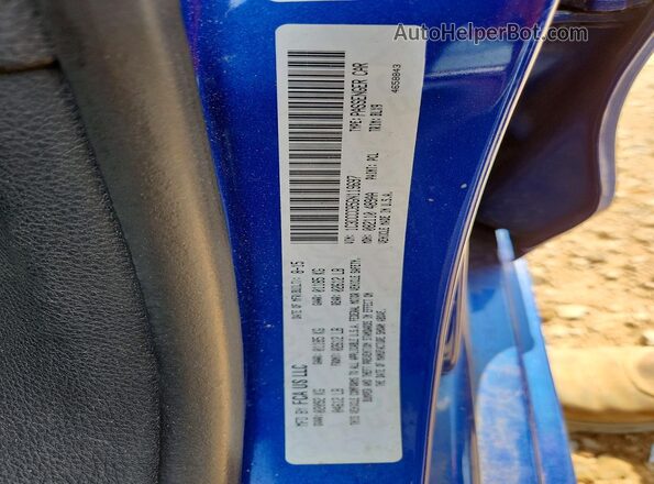 1C3CCCCB5GN119697 2016 CHRYSLER 200 Синий Вид подкапотного пространства