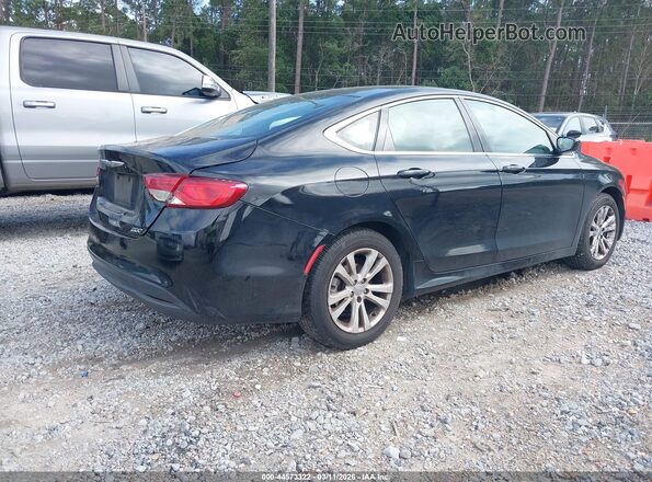 1C3CCCFB4GN196346 2016 CHRYSLER 200 Черный Задняя правая четверть