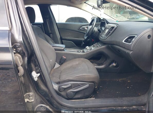 1C3CCCFB4GN196346 2016 CHRYSLER 200 Черный Вид салона спереди