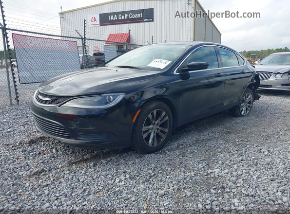 1C3CCCFB4GN196346 2016 CHRYSLER 200 Черный Передняя левая четверть