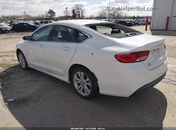 1C3CCCFBXHN501317 2017 CHRYSLER 200 White Trasero izquierdo