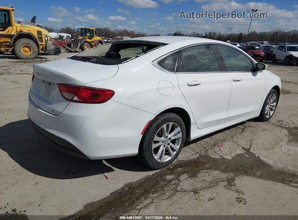 1C3CCCFBXHN501317 2017 CHRYSLER 200 White Trasero derecho