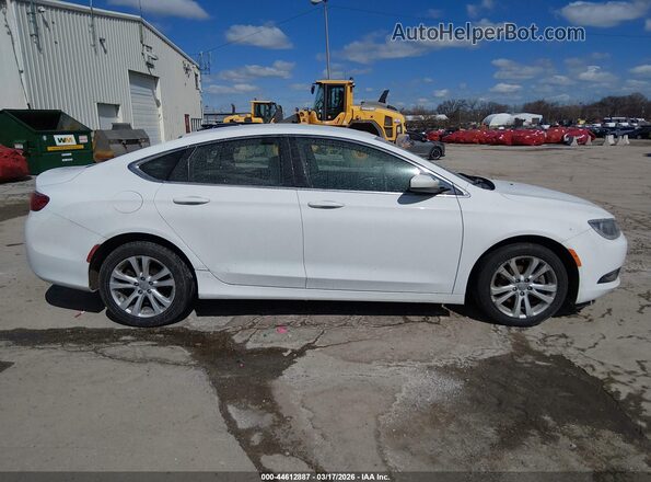 1C3CCCFBXHN501317 2017 CHRYSLER 200 White Vista interior trasera