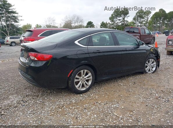 1C3CCCFBXHN502385 2017 CHRYSLER 200 Black Trasero derecho