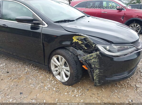 1C3CCCFBXHN502385 2017 CHRYSLER 200 Black Vista frontal