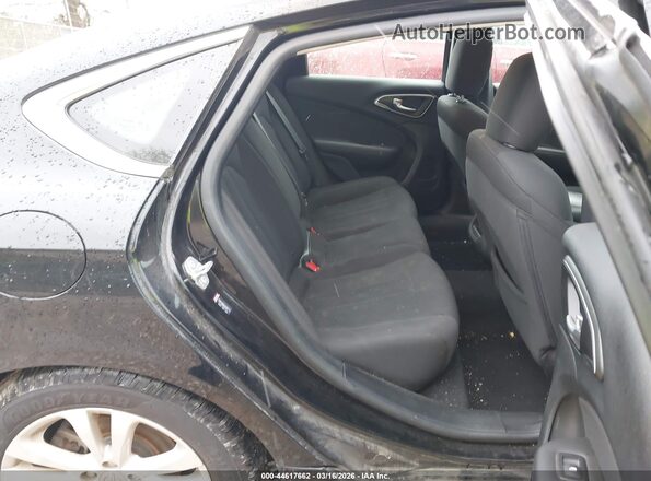1C3CCCFBXHN502385 2017 CHRYSLER 200 Black Vista de la etiqueta del VIN