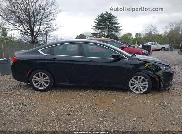 1C3CCCFBXHN502385 2017 CHRYSLER 200 Black Vista interior trasera
