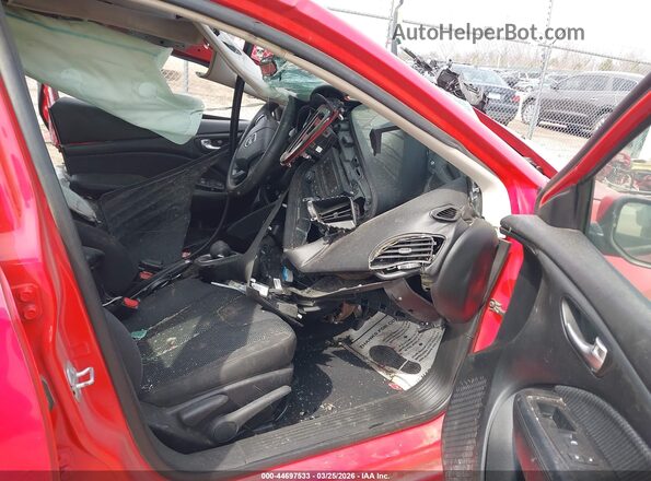 1C3CDFAA3GD625575 2016 DODGE DART Red Вид салону спереду