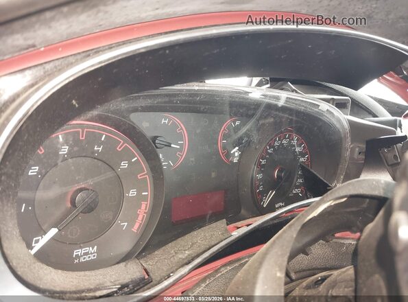 1C3CDFAA3GD625575 2016 DODGE DART Red Вид задніх сидінь