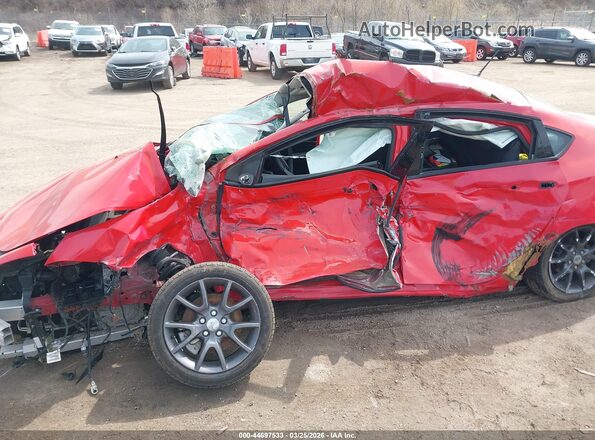 1C3CDFAA3GD625575 2016 DODGE DART Red Вид спереду