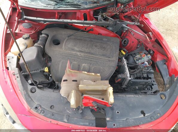 1C3CDFAA3GD625575 2016 DODGE DART Red Вид ззаду