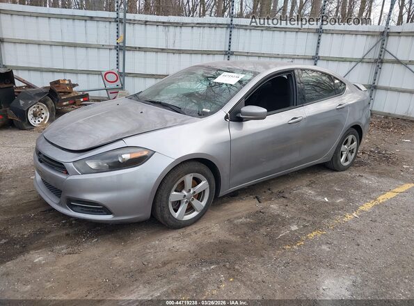 1C3CDFBA8GD604980 2016 DODGE DART Серебряный Передняя левая четверть