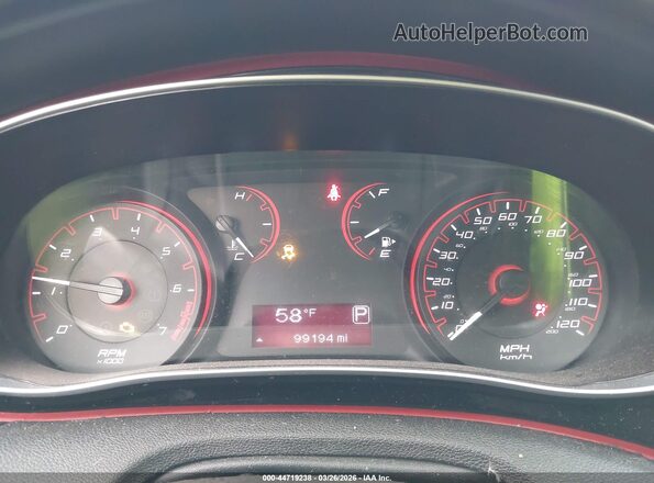 1C3CDFBA8GD604980 2016 DODGE DART Серебряный Вид задних сидений