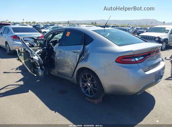 1C3CDFBB2GD540475 2016 DODGE DART Silver Задня ліва чверть