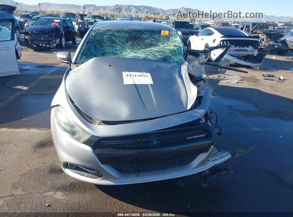 1C3CDFBB2GD540475 2016 DODGE DART Silver Вид щитка приладів