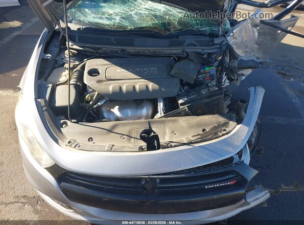 1C3CDFBB2GD540475 2016 DODGE DART Silver Вид ззаду