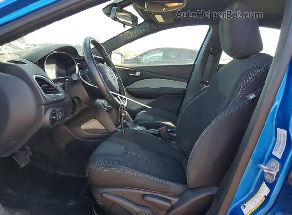 1C3CDFBB2GD541318 2016 DODGE DART Синий Вид салона спереди