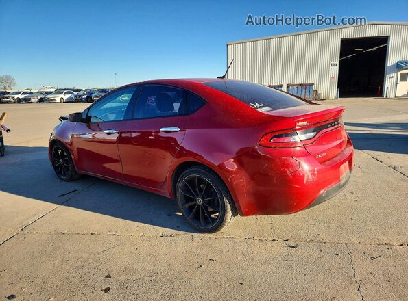 1C3CDFFA9GD818029 2016 DODGE DART Red Հետևի ձախ