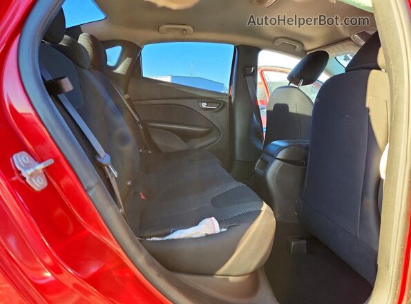 1C3CDFFA9GD818029 2016 DODGE DART Red Հետևի նստատեղերի տեսք
