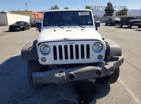 1C4AJWAGXGL201901 2016 JEEP WRANGLER White Դիմացի տեսք