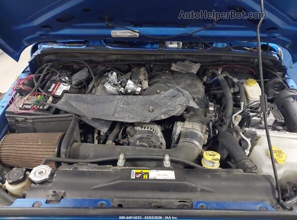 1C4BJWDG5GL260189 2016 JEEP WRANGLER UNLIMITED Blue Widok z tyłu
