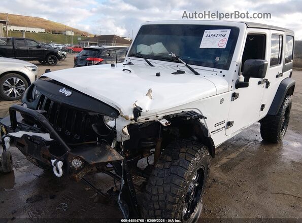 1C4BJWDG6GL309948 2016 JEEP WRANGLER UNLIMITED White Front left