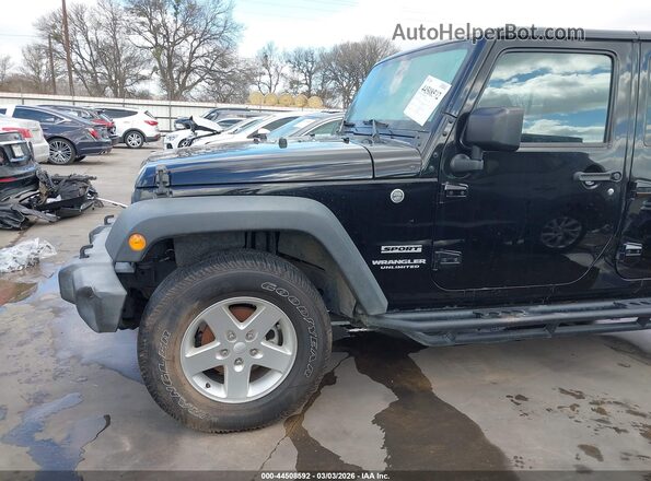 1C4BJWDG8GL295311 2016 JEEP WRANGLER UNLIMITED Black Front view