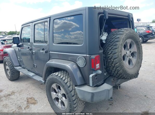 1C4BJWEG3GL216139 2016 JEEP WRANGLER UNLIMITED Gray უკანა მარცხენა