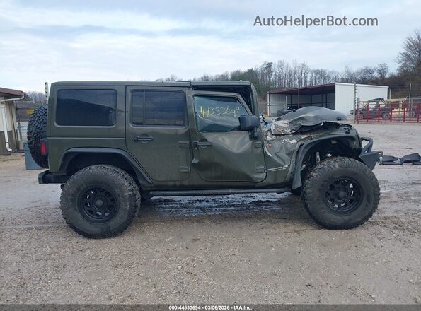 1C4BJWFG7GL155098 2016 JEEP WRANGLER UNLIMITED Зеленый Панорамный вид салона 360°