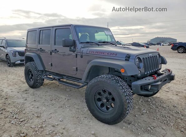 1C4BJWFG7GL291652 2016 JEEP WRANGLER Gray Передня права чверть