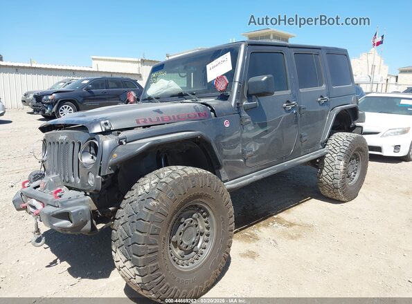 1C4BJWFGXGL325180 2016 JEEP WRANGLER UNLIMITED Gray Передня ліва чверть