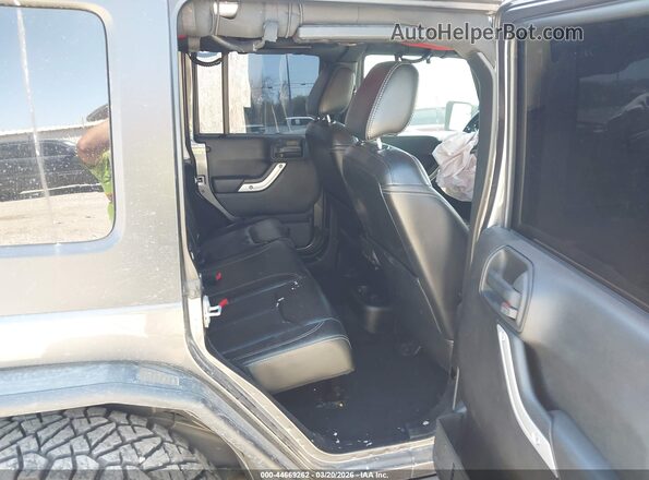 1C4BJWFGXGL325180 2016 JEEP WRANGLER UNLIMITED Gray Вид наклейки з VIN-кодом