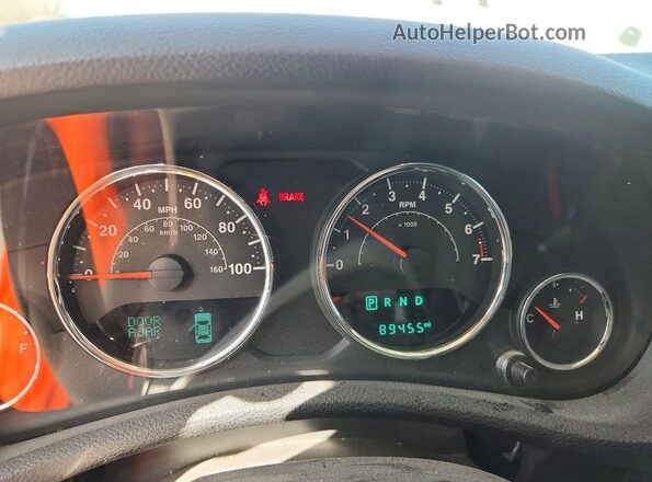 1C4HJWEG0GL153219 2016 JEEP WRANGLER White Instrument cluster view
