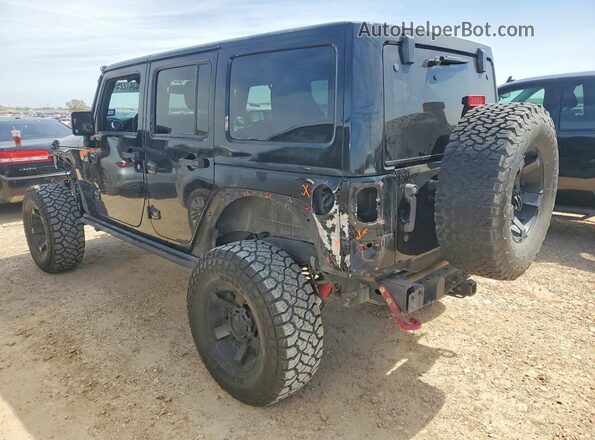1C4HJWFG2GL145461 2016 JEEP WRANGLER Black Rear left