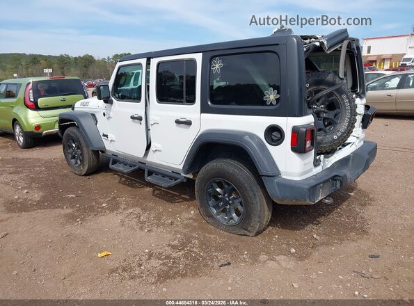 1C4HJXDG1LW283333 2020 JEEP WRANGLER UNLIMITED White უკანა მარცხენა