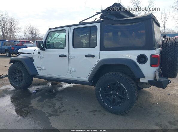 1C4HJXDG3JW134418 2018 JEEP WRANGLER UNLIMITED White Панорамний вид салону 360°