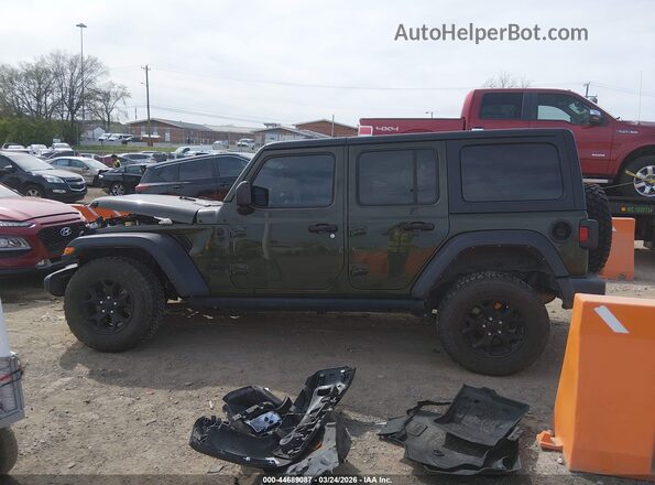 1C4HJXDG4MW694811 2021 JEEP WRANGLER UNLIMITED Green 360 interior view