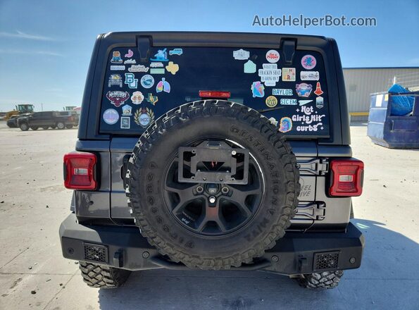 1C4HJXDG9MW544371 2021 JEEP WRANGLER Charcoal Հետևի տեսք
