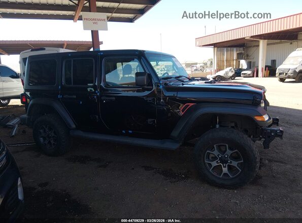 1C4HJXDN0LW139724 2020 JEEP WRANGLER UNLIMITED Black Rear interior view