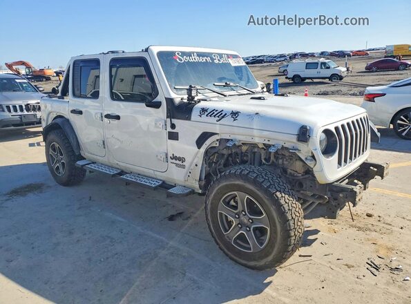 1C4HJXDN0MW796377 2021 JEEP WRANGLER White წინა მარჯვენა