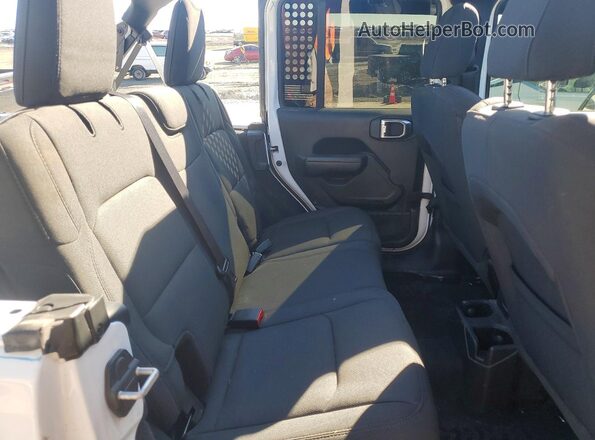 1C4HJXDN0MW796377 2021 JEEP WRANGLER White უკანა სალონის ხედი