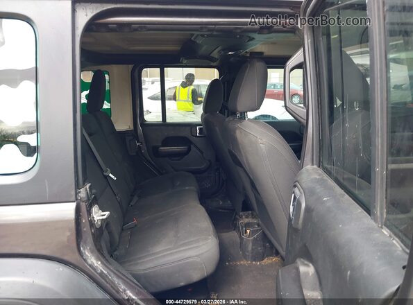 1C4HJXDN2JW206109 2018 JEEP WRANGLER UNLIMITED Black VIN კოდის სტიკერის ხედი