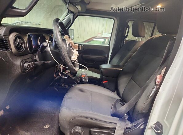 1C4HJXDN2KW683799 2019 JEEP WRANGLER Белый Вид салона спереди