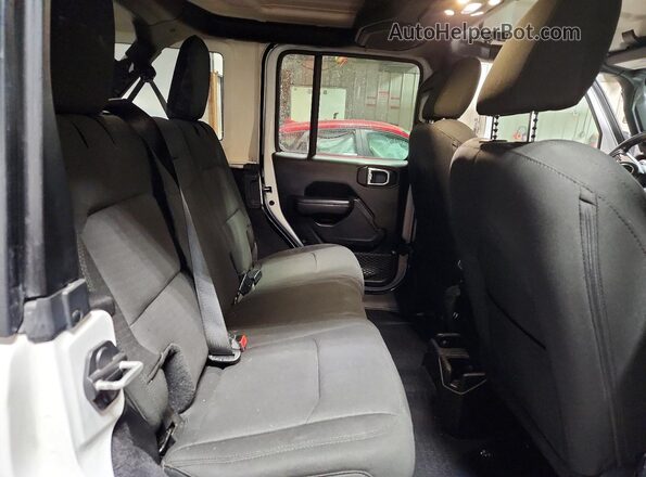 1C4HJXDN2KW683799 2019 JEEP WRANGLER Белый Вид задней части салона