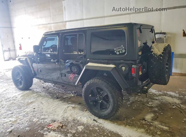1C4HJXDN2MW593684 2021 JEEP WRANGLER Black Rear left