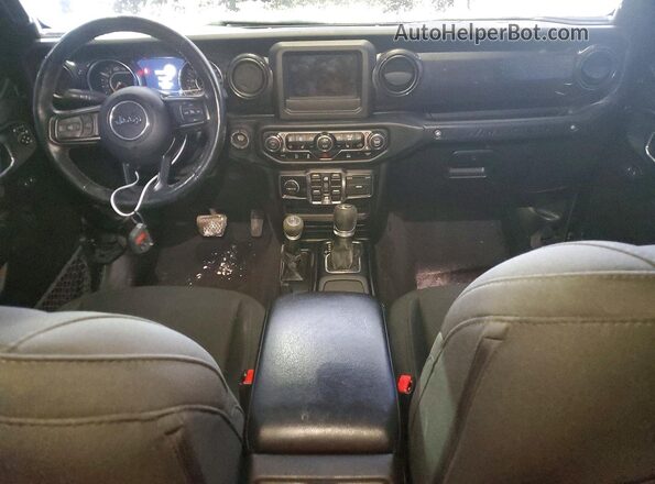 1C4HJXDN2MW593684 2021 JEEP WRANGLER Black Dashboard view