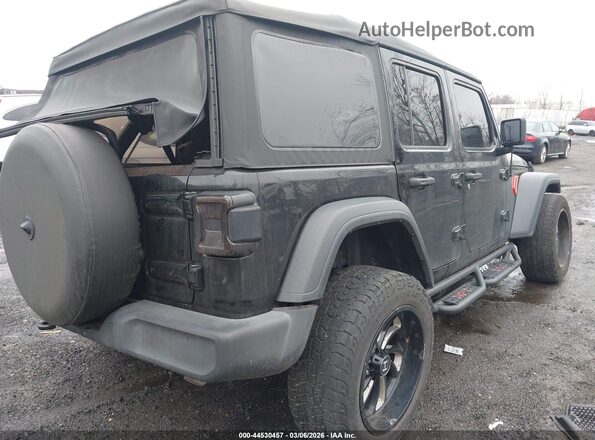 1C4HJXDN2NW247376 2022 JEEP WRANGLER UNLIMITED Black Tył prawy