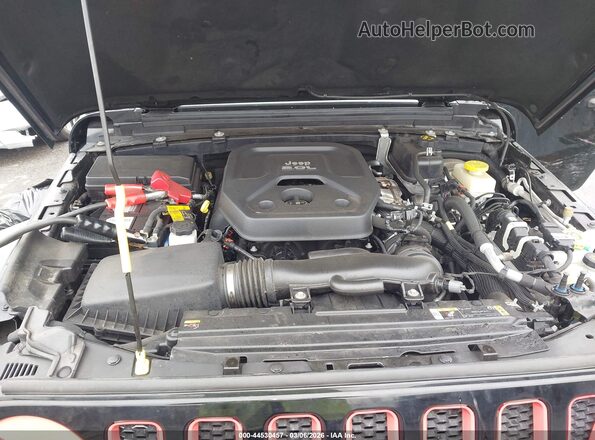 1C4HJXDN2NW247376 2022 JEEP WRANGLER UNLIMITED Black Widok z tyłu