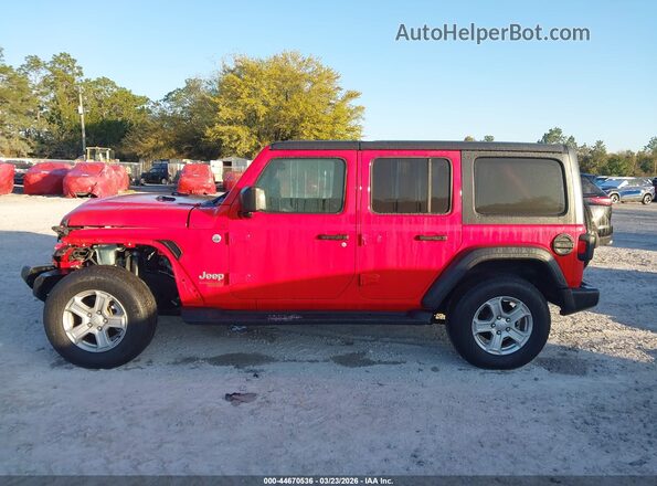 1C4HJXDN5LW160407 2020 JEEP WRANGLER UNLIMITED Red 