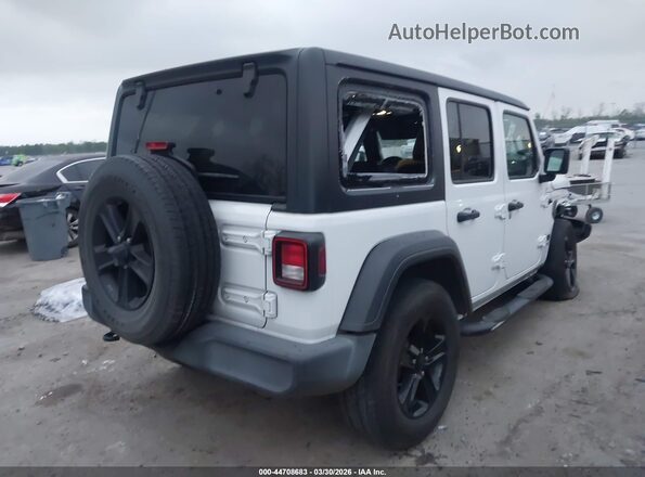 1C4HJXDN6LW341306 2020 JEEP WRANGLER UNLIMITED White Задня права чверть